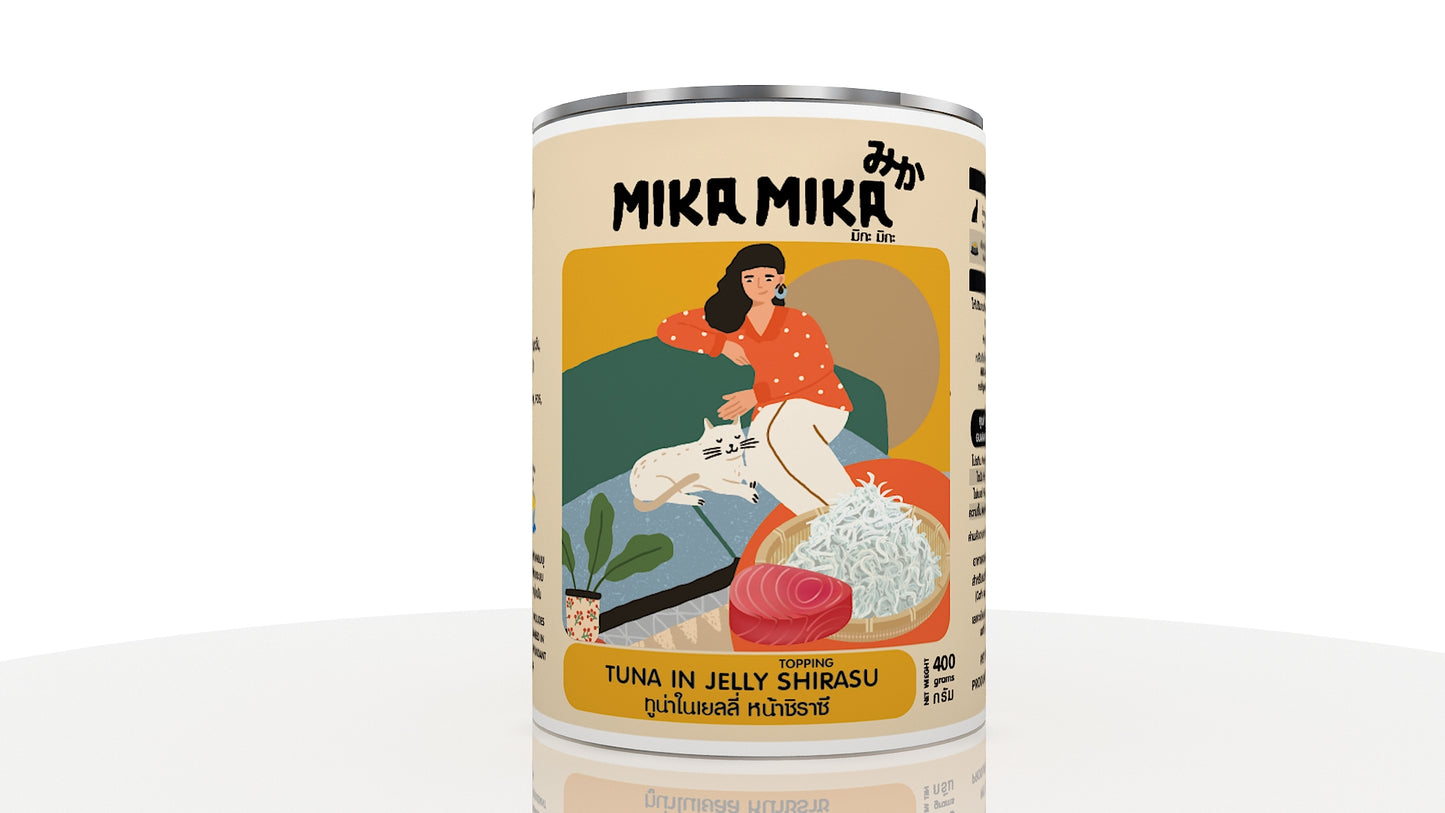 Mika Mika Tuna Shirasu Cat Wet Food 400gm | Tuna In Jelly With Shirasu Cat Food |
Premium Wet Cat Food UAE Free Delivery