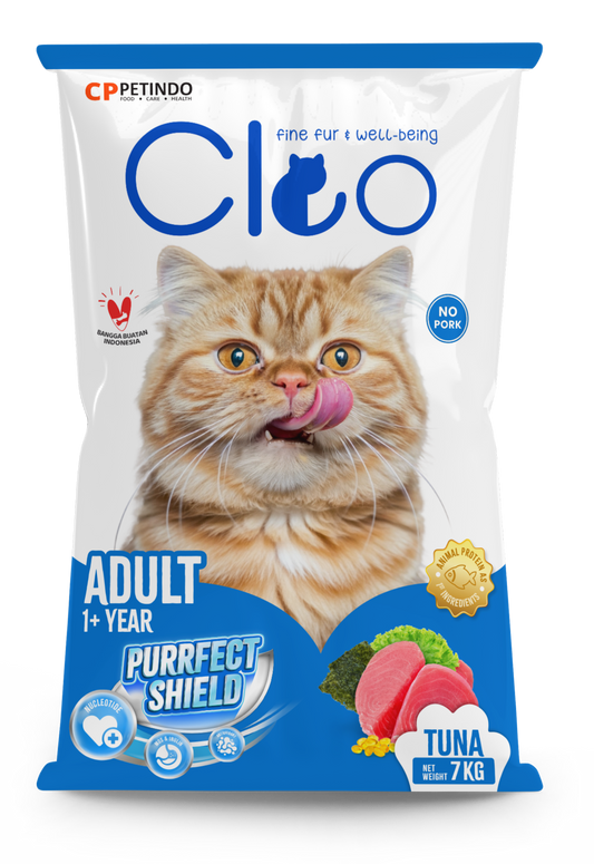 Cleo Dry Adult Cat Food in UAE Tuna Flavor | Buy Online | Hunger Fixer