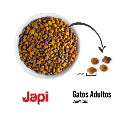 Japi Plus Mix Dry Cat Food 25KG For (1+Years)