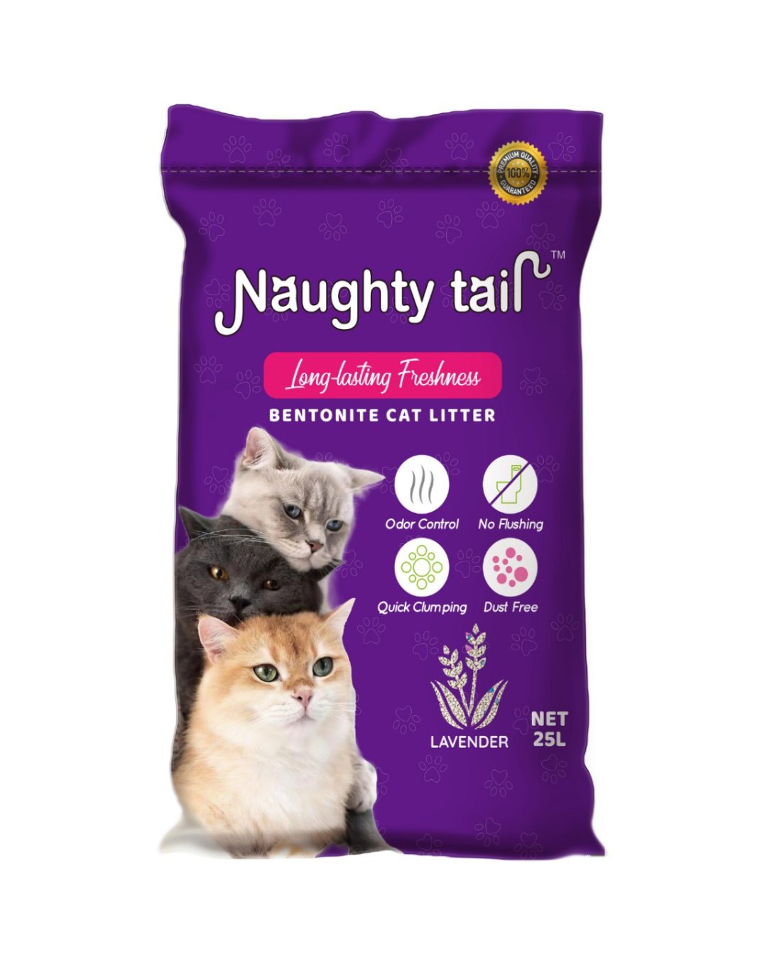 Naughty Tail cat Litter