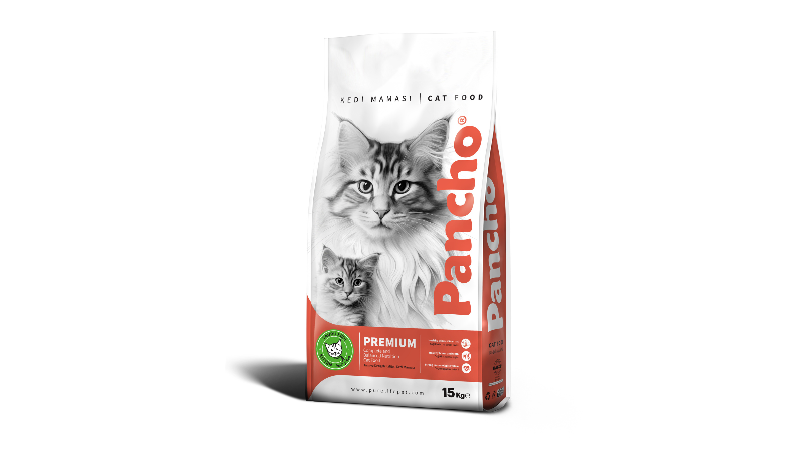 Pancho Dry Kitten Food 15 KG Chicken In Dubai UAE
