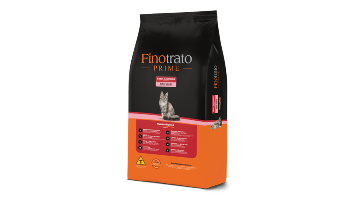 Finotrato Prime Dry Cat Food Salmon Flavor In Dubai & UAE By Hunger Fixer