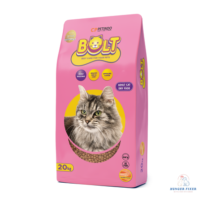 Bolt Dry Cat Food Salmon By Hunger Fixer