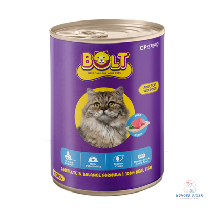 Bolt Tuna In Jelly Wet Cat Food By Hunger Fixer
