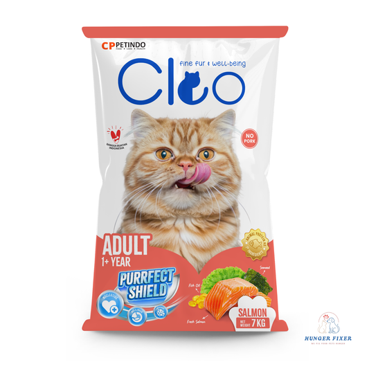 Cleo Dry Cat Food Salmon Flavor | Hunger Fixer