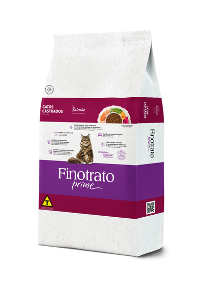 Finotrato Prime Dry Cat Food Salmon Flavor In Dubai & UAE By Hunger Fixer