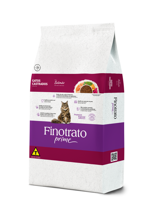 Finotrato Prime Dry Cat Food Salmon Flavor In Dubai & UAE By Hunger Fixer