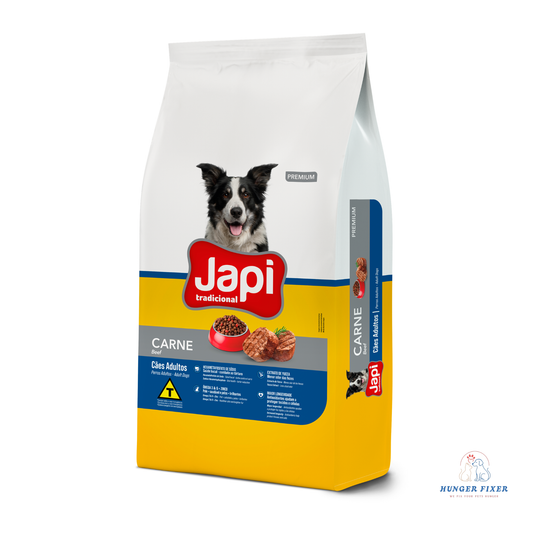 Japi Traditional dog food, Carne (meat) flavor By Hunger Fixer 