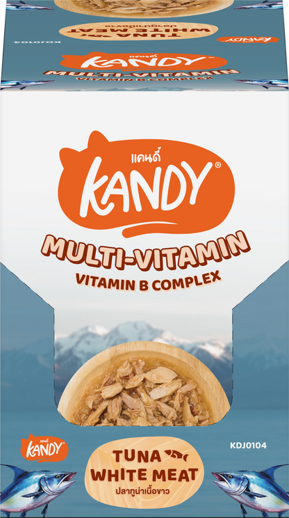 Kandy Multi Vitamins Cat Wet Food 70gm Tuna In Jelly