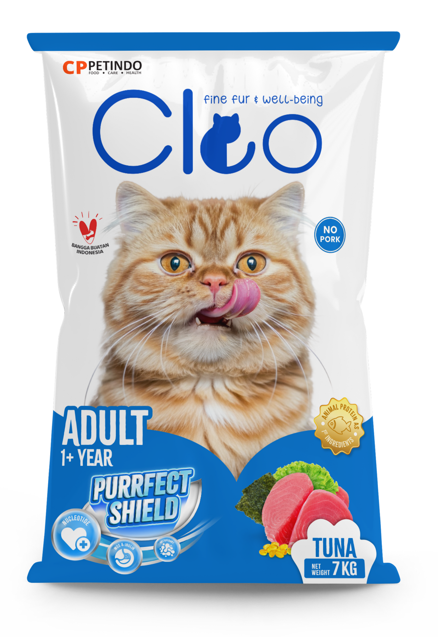 Cleo Dry Adult Cat Food in UAE Tuna Flavor | Buy Online | Hunger Fixer