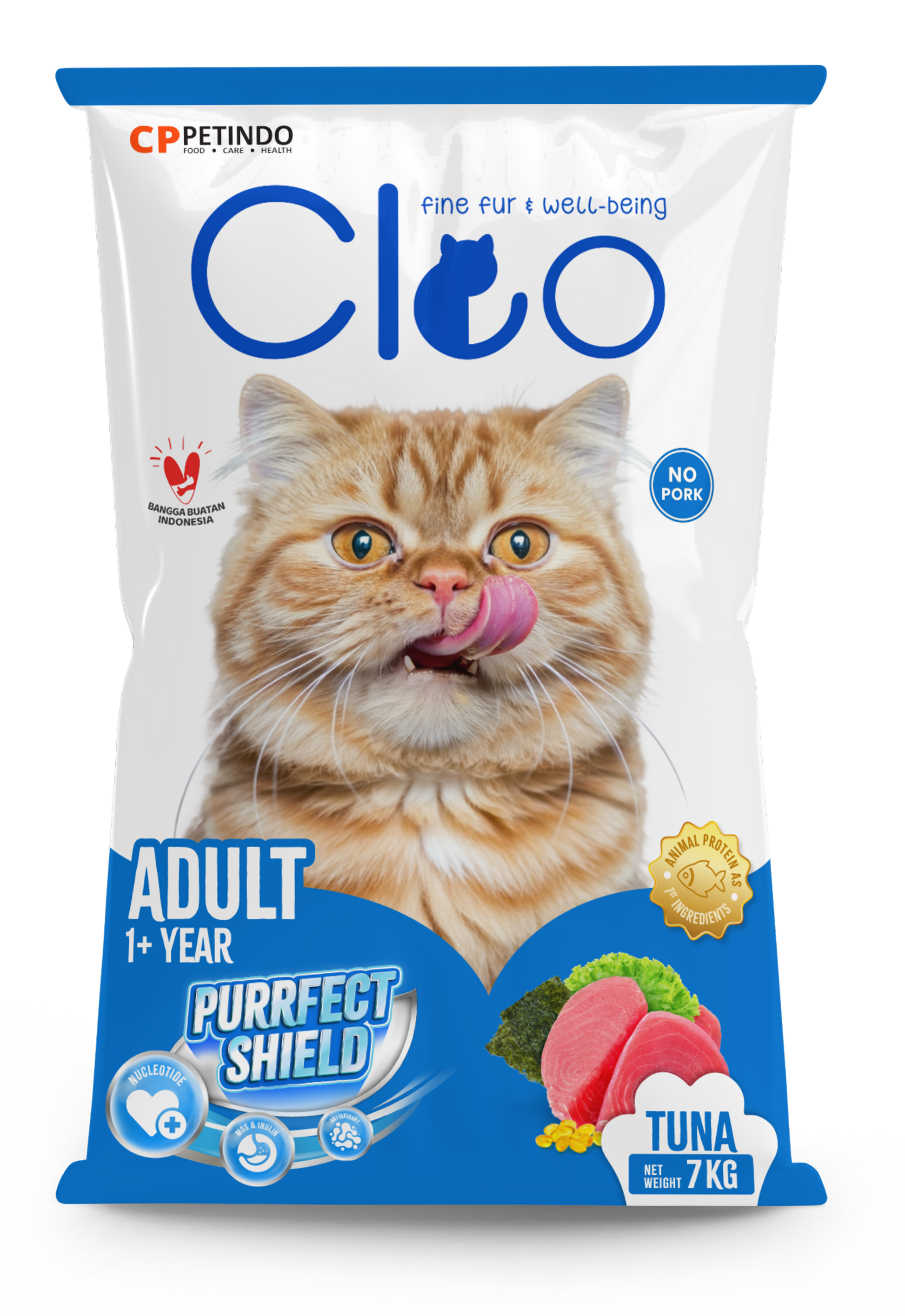 Cleo Dry Adult Cat Food in UAE Tuna Flavor | Buy Online | Hunger Fixer