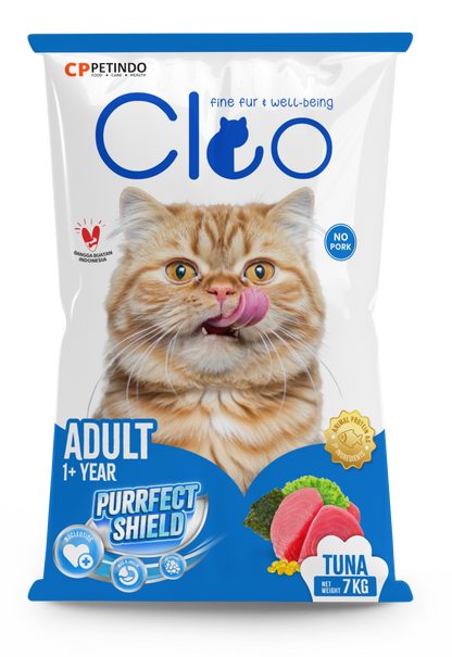 Cleo Dry Adult Cat Food in UAE Tuna Flavor | Buy Online | Hunger Fixer