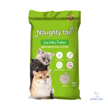 Naughty Tail Clumping Cat Litter By Hunger Fixer 