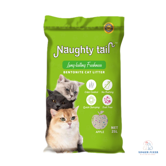 Naughty Tail Clumping Cat Litter By Hunger Fixer 