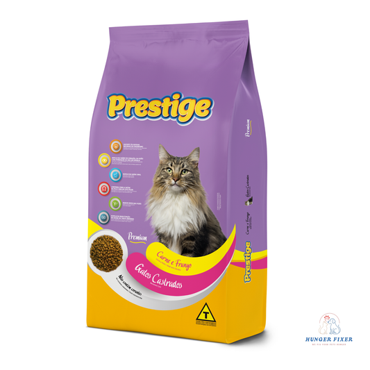 Prestige Neutered Dry Cat Food By Hunger Fixer available in all over UAE
