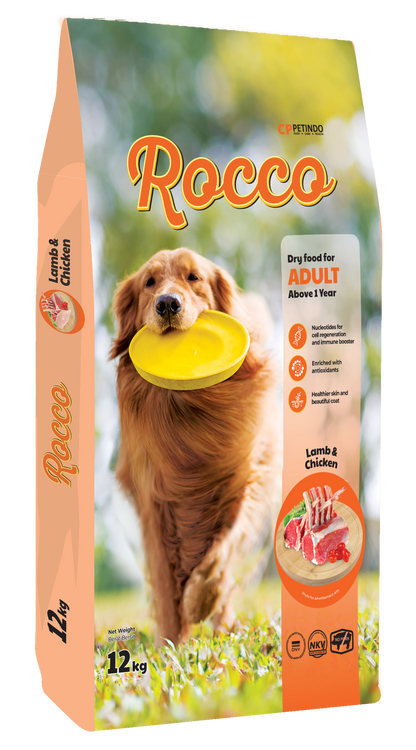 Rocco Lamb and Chicken Adult Dry Dog Food Bag | Hunger Fixer UAE | Buy Online