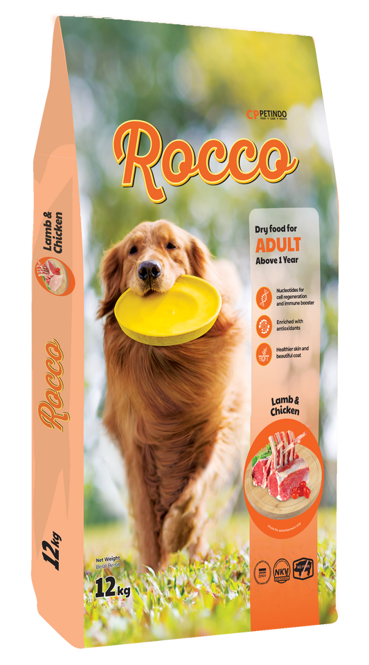 Rocco Lamb and Chicken Adult Dry Dog Food Bag | Hunger Fixer UAE | Buy Online
