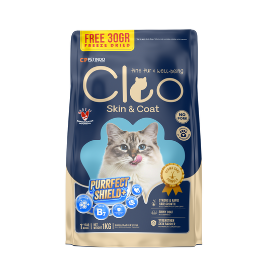 Cleo Functional Series - Skin And Coat Adult Cat Food | Hunger Fixer | Buy Online