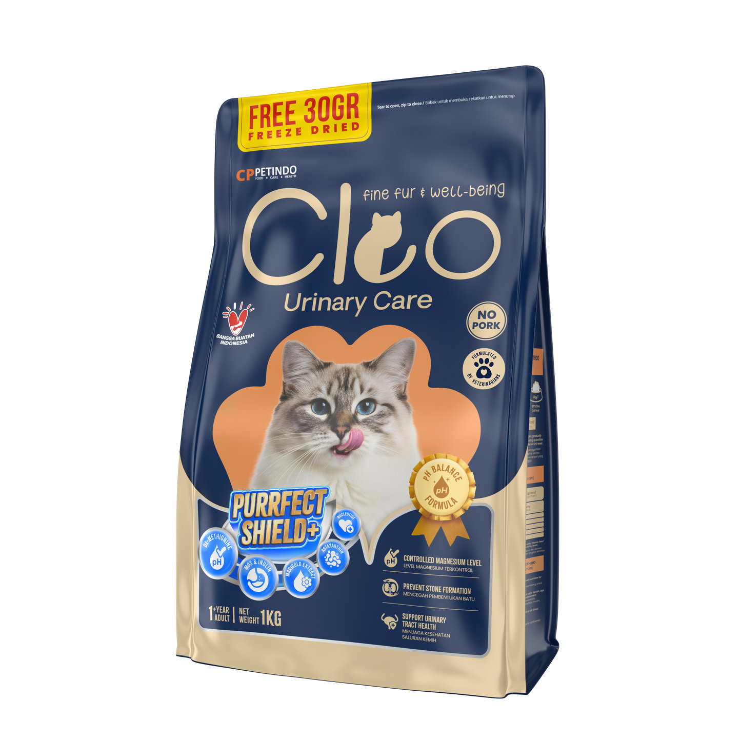Cleo Urinary Care Cat Food 1kg | Fast UAE Delivery | Hunger Fixer
