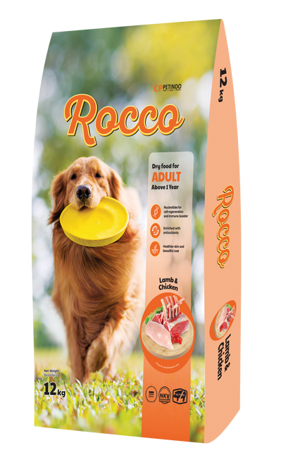 Rocco Lamb and Chicken Adult Dry Dog Food Bag | Hunger Fixer UAE | Buy Online